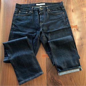Men’s Burberry 31X32 slim fit selvedge denim